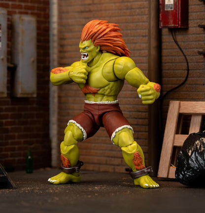 Blanka Figura De Acción Ultra Street Fighter II Jada Toys 18 Cm