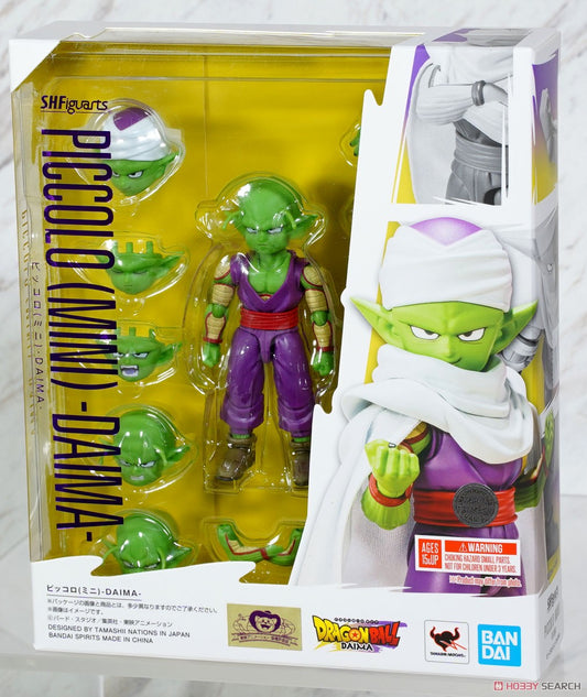 Piccolo Mini Figura De Acción Dragon Ball Daima Sh Figuarts Bandai 9 Cm