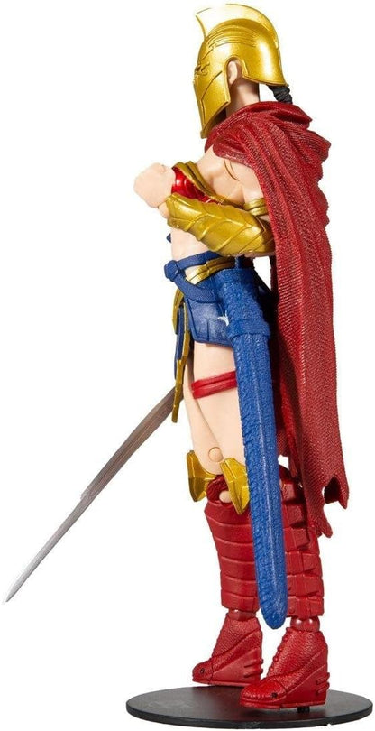 Wonder Woman With Helmet Of Fate Figura de Acción Batman Last Knight On Earth Dc Multiverse Mcfarlane Toys 18 Cm