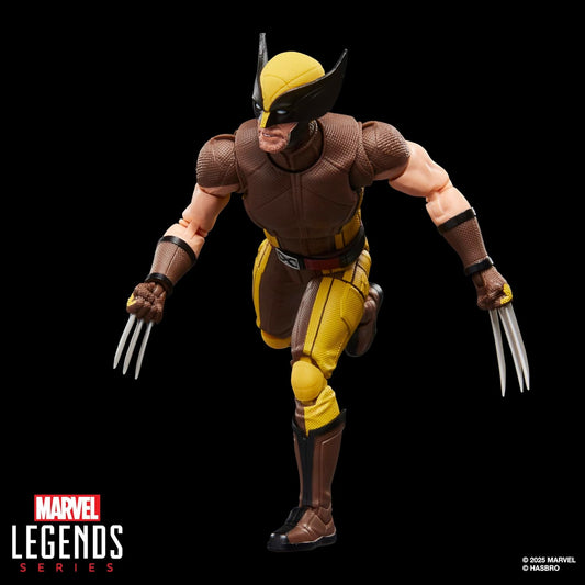 Wolverine Brown Suit Figura de Accion Deadpool & Wolverine MCU Marvel Legends 16 Cm