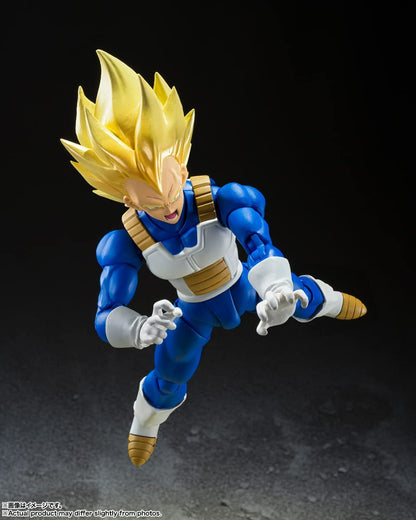 Vegeta Awakened Super Saiyan Blood Figura De Acción Dragon Ball Super SH Figuarts Bandai 15 Cm