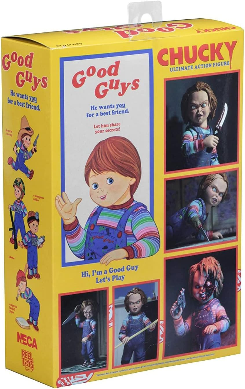 Chucky Figura De Acción Chucky Good Guys Neca Ultimate Toys 11 Cm