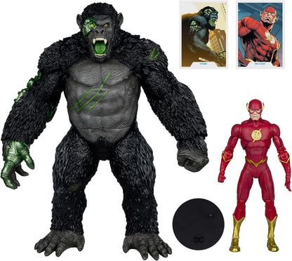 Titano Vs The Flash Pack Figura De Acción Dc Mcfarlane Toys 30 Cm y 18 Cm