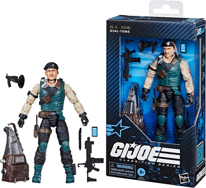 Dial Tone Figura de Accion Gi Joe Classified Series 149 Hasbro 16 Cm