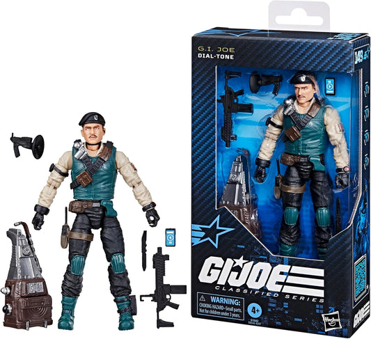 Dial Tone Figura de Accion Gi Joe Classified Series 149 Hasbro 16 Cm