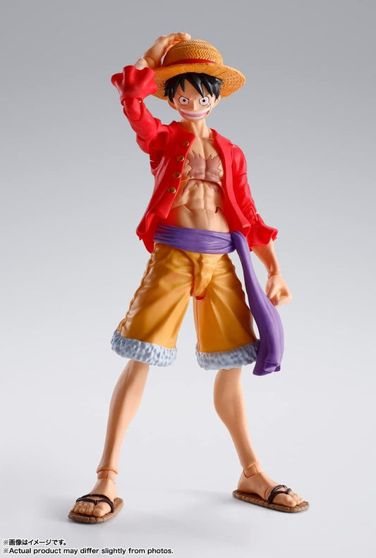 Monkey D Luffy Figura Acción The Raid On Onigashima One Piece Sh Figuarts Bandai 16 Cm