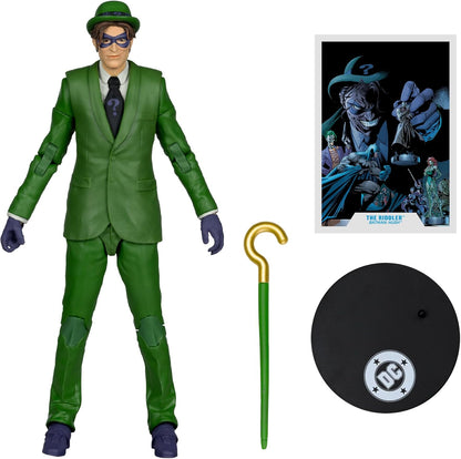 The Riddler Figura De Acción Batman Hush Dc Multiverse Mcfarlane Toys 18 cm