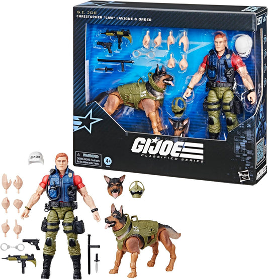 Christopher Law Lavigne & Order Figura de Accion Cobra Gi Joe 157 Classified Series 16 cm