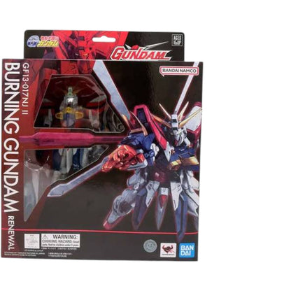 Burning Gundam GF13-017NJ II Figura de Accion Gundam Universe Bandai 16 Cm