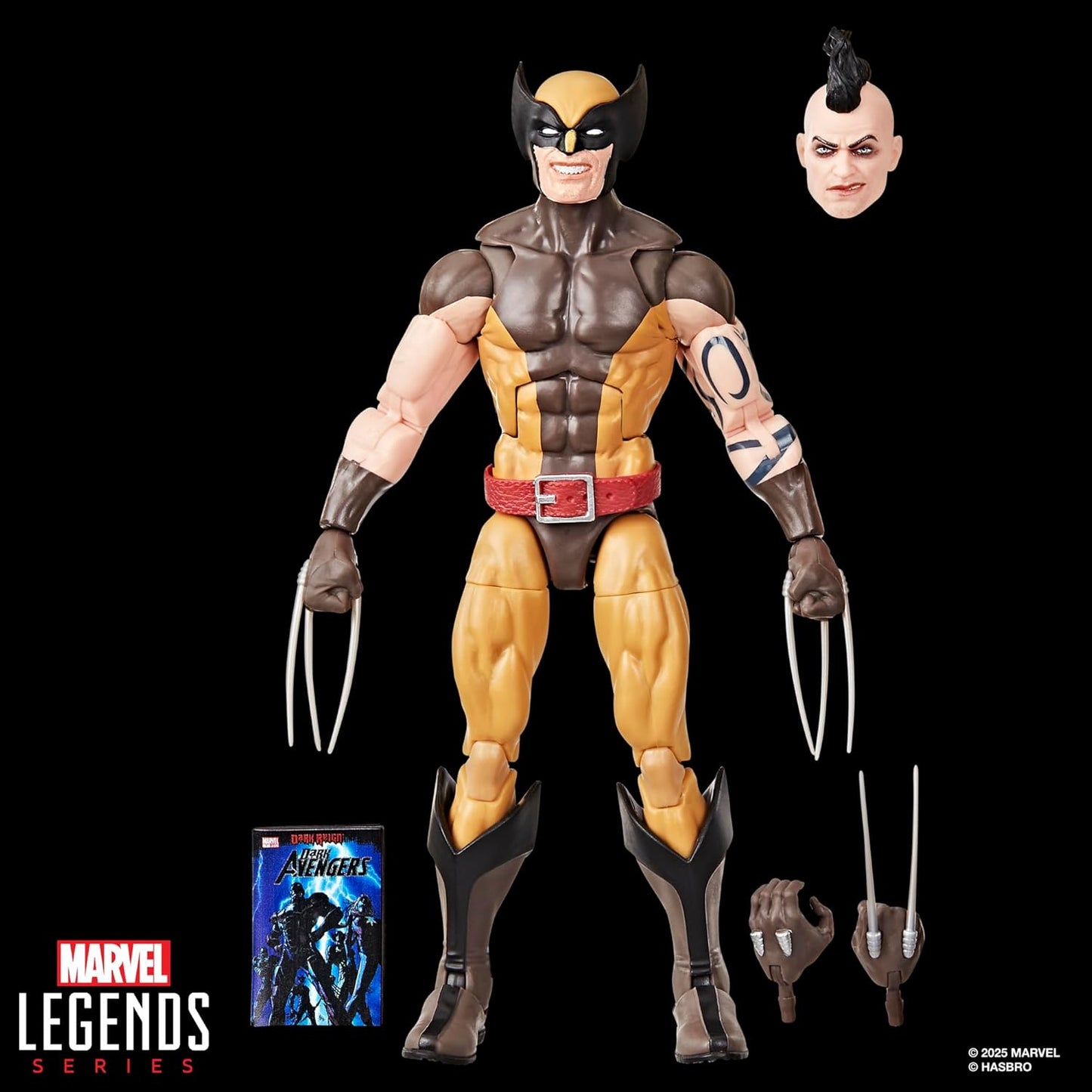 Daken Wolverine Figura De Acción Dark Avengers Marvel Legends Retro 15 Cm