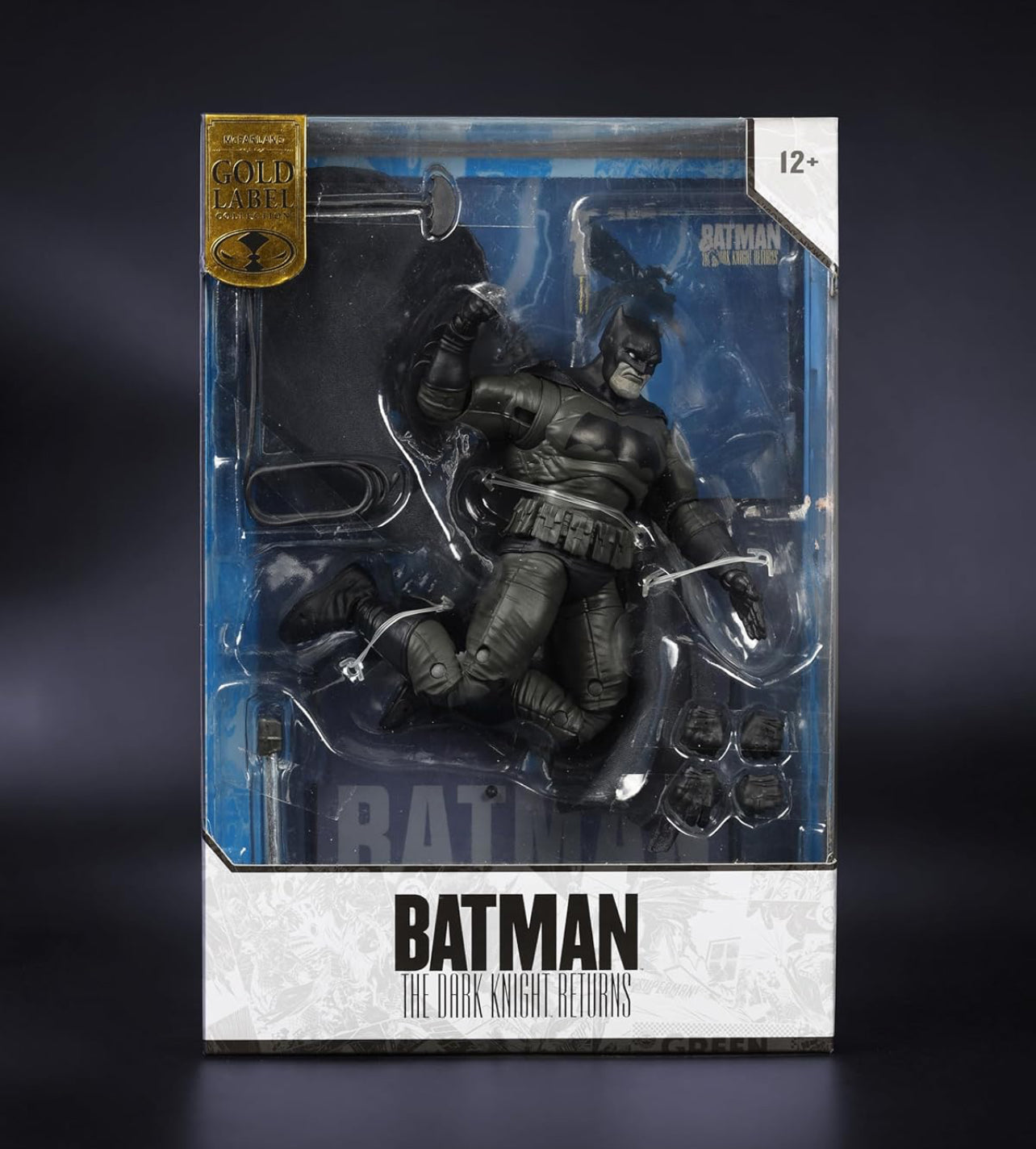 Batman Figura De Acción Dark Knight Returns DC Mcfarlane Cover Recreations 18cm