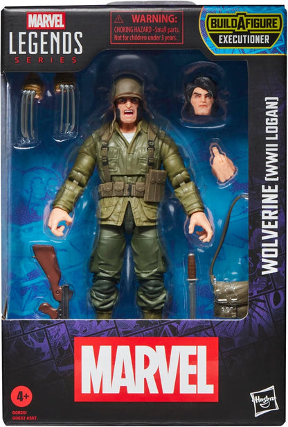 Wolverine WWII Logan Figura de Acción X Men Avengers Marvel Legends 16cm BAF Executioner