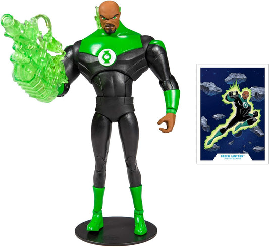 Green Lantern Animated Figura de Acción Justice League DC Mcfarlane Toys 18 Cm