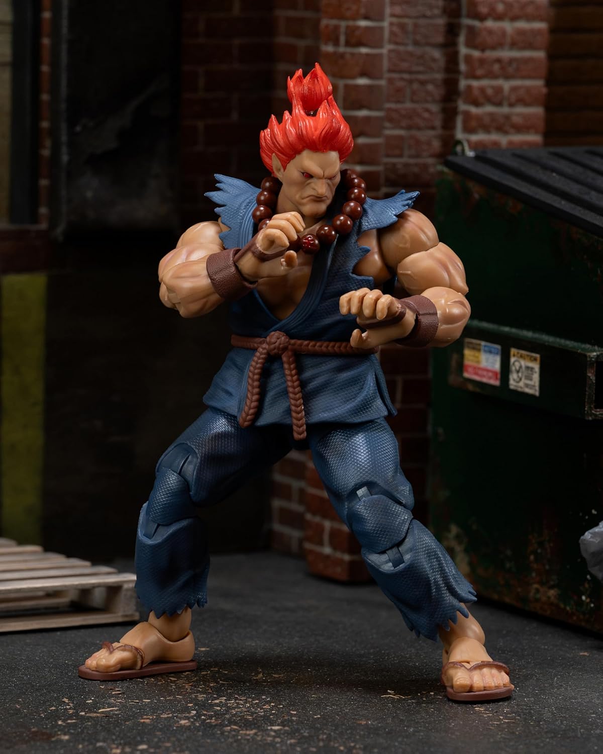 Akuma Figura de Accion Street Fighter 2 Jada Toys 16 Cm
