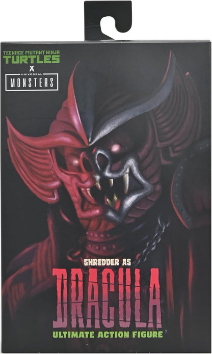 Shredder As Drácula Figura De Acción Teenage Mutant Ninja Turtles Universal Monsters Neca Ultimate Toys 18 Cm