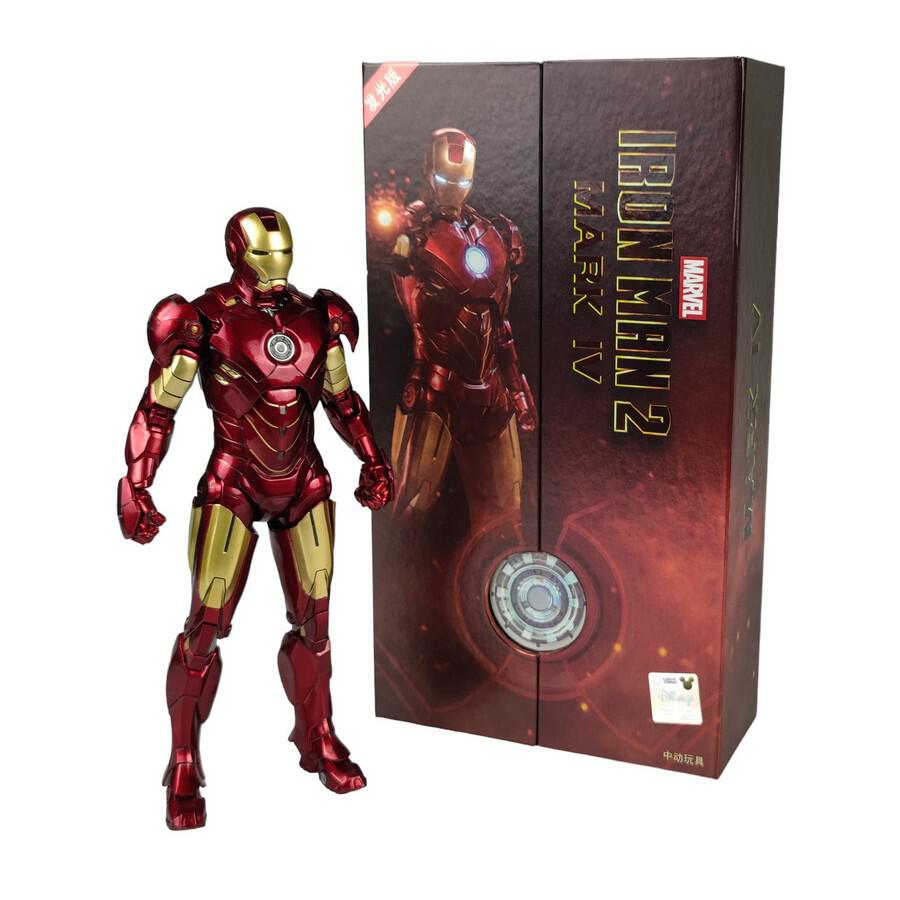 Iron Man Mark 4 Figura de Accion Avengers Iron Man 2 Zd Toys 18cm