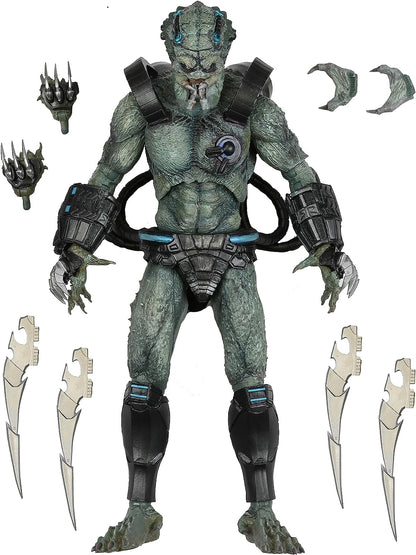 Predator Deluxe Stone Heart Concrete Jungle Figura De Acción Predator Concrete Jungle Neca Ultimate 24cm