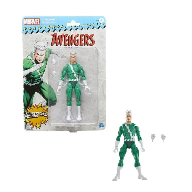 Quicksilver Figura de Accion Classic Avengers Vintage Marvel Legends 16 Cm