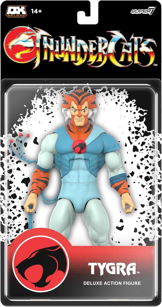Tygra Figura De Acción Thundercats Super7 Deluxe 18 Cm