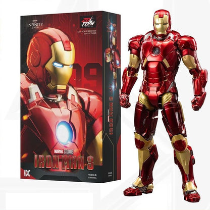 Iron Man Mark 09 Figura de Accion Avengers Iron Man 3 Zd Toys 18cm