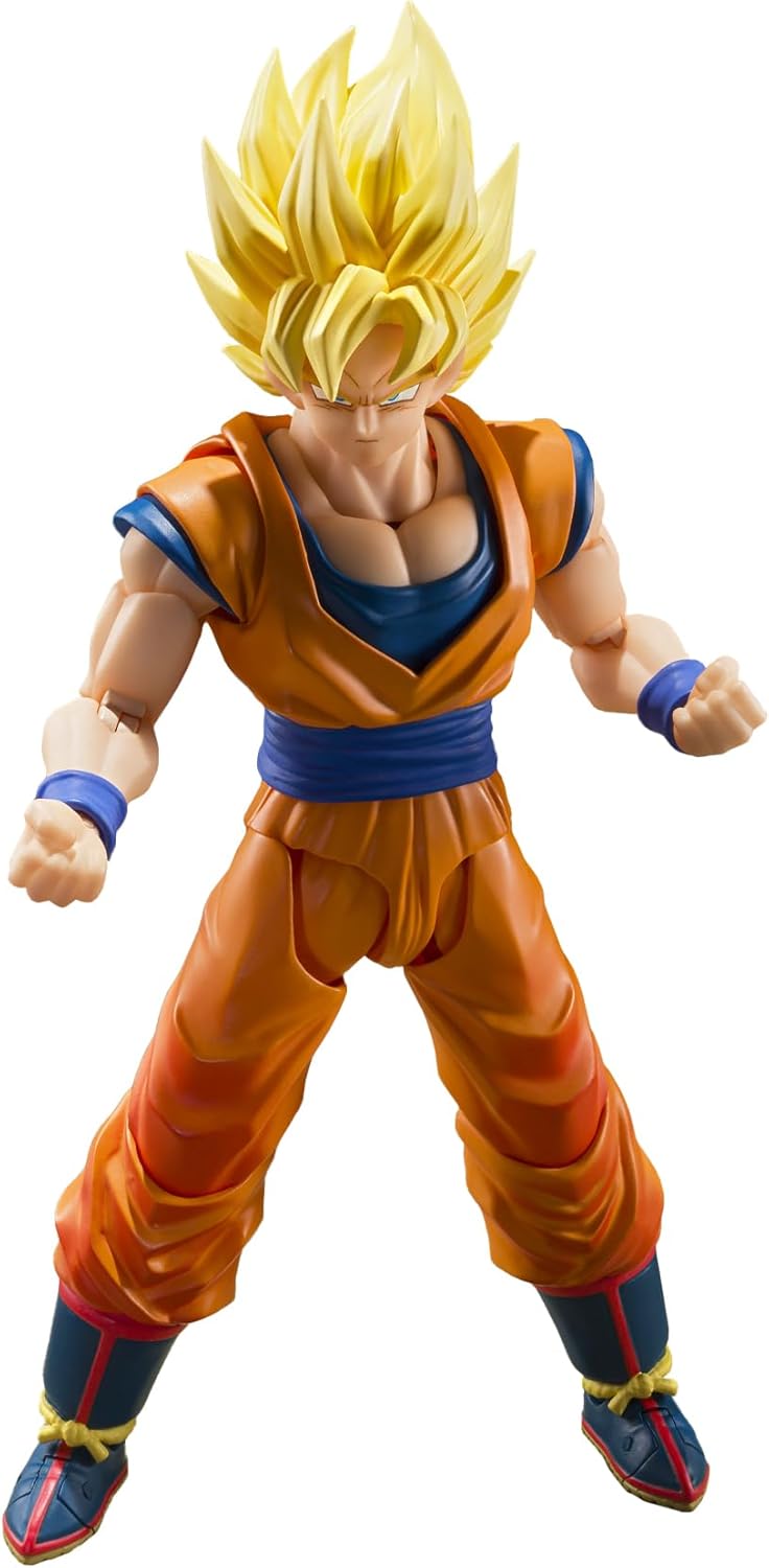 Son Goku Super Saiyan The Games Begin Figura De Acción Dragon Ball Z Sh Figuarts Bandai 16 Cm