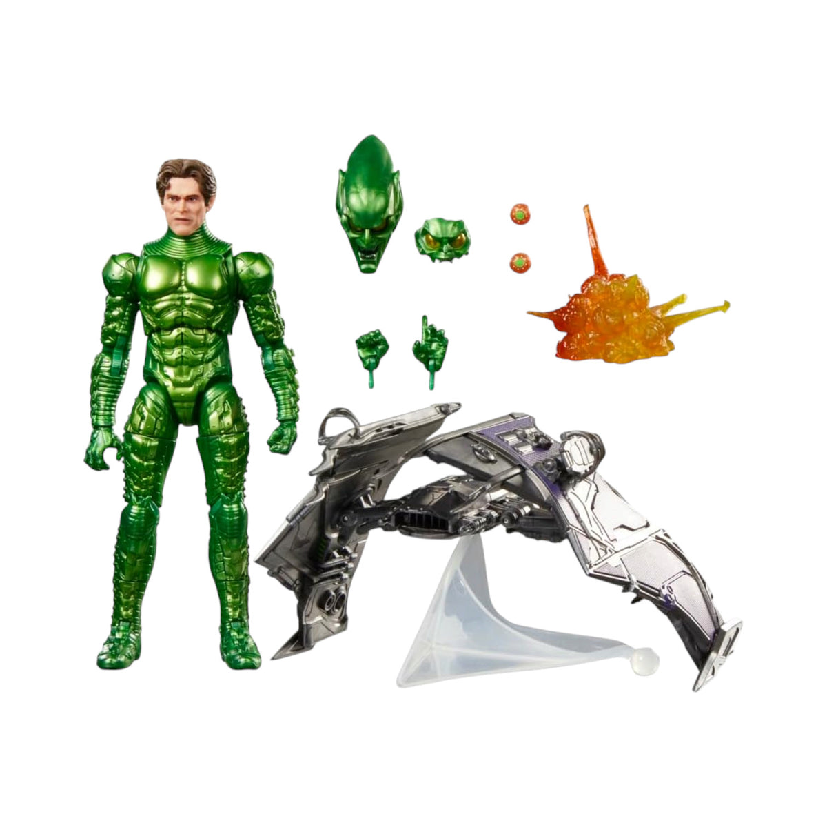 Green Goblin Duende Verde Figura De Acción Spiderman No Way Home Marvel Legends Hasbro 16 Cm