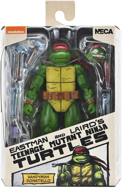 Handyman Donatello Figura de Acción Eastman and Lairds Teenage Mutant Turtles Mirage TMNT Neca 16 cm