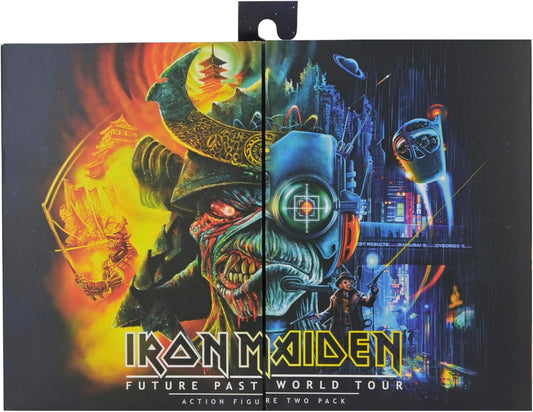 Senjutsu Eddie And Somewhere In Time Pack Figura De Acción Iron Maiden Future Past World Tour Neca 18 Cm