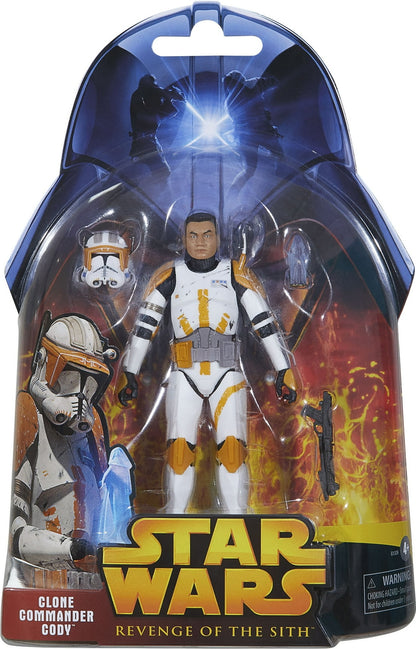 Clone Commander Cody Figura De Acción Revenge Of The Sith Star Wars Black Series Hasbro 16 Cm