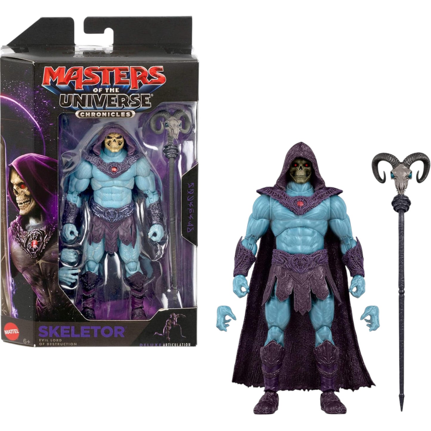 Skeletor Figura De Accion Masters Of The Universe Chronicles Mattel 16 Cm