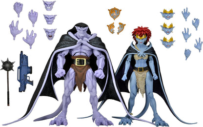 Goliath & Demona 2 Pack Gargolas Figura De Acción Gargoyles Vows Héroes Mitológicos Neca Ultimate 19 Cm