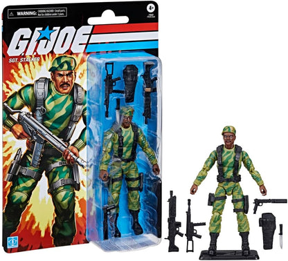 Sgt Stalker Soldier Figura De Acción GI Joe Classified Hasbro 16 cm