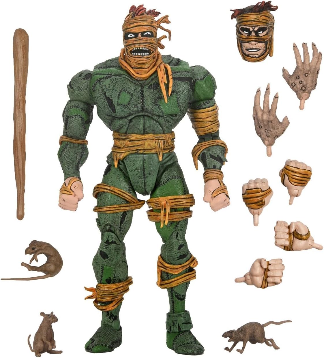 The Rat King Figura De Acción Eastman and Lairds Teenage Mutant Turtles Mirage TMNT Neca 18 cm