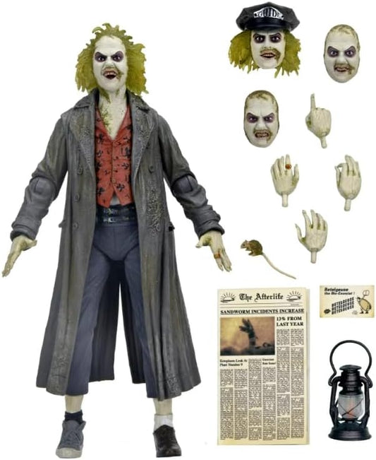 Beetlejuice Bio Exorcist Figura De Acción Beetlejuice Neca Ultimate 18 Cm