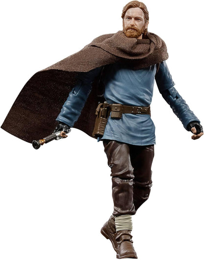 Obi Wan Kenobi Tibidon Station Figura De Acción Star Wars The Black Series Hasbro 16 Cm