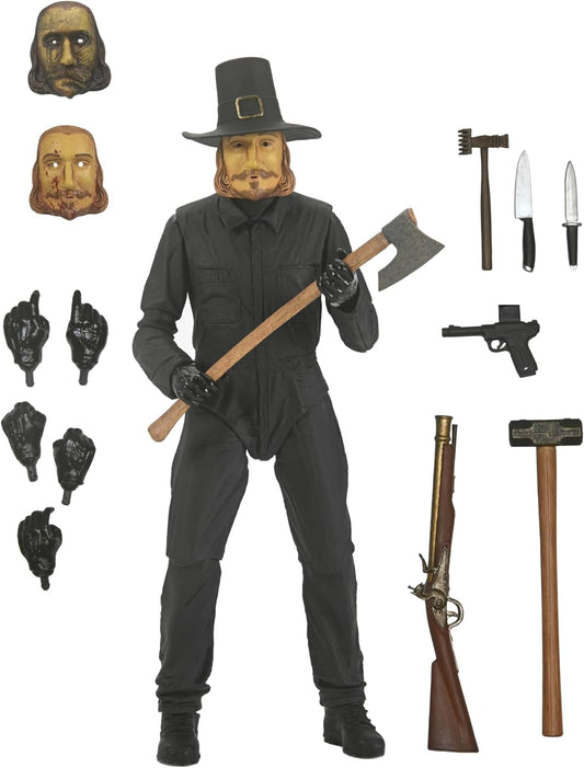 John Carver Figura De Acción Thanksgiving Viernes Negro Neca Ultimate 19 Cm