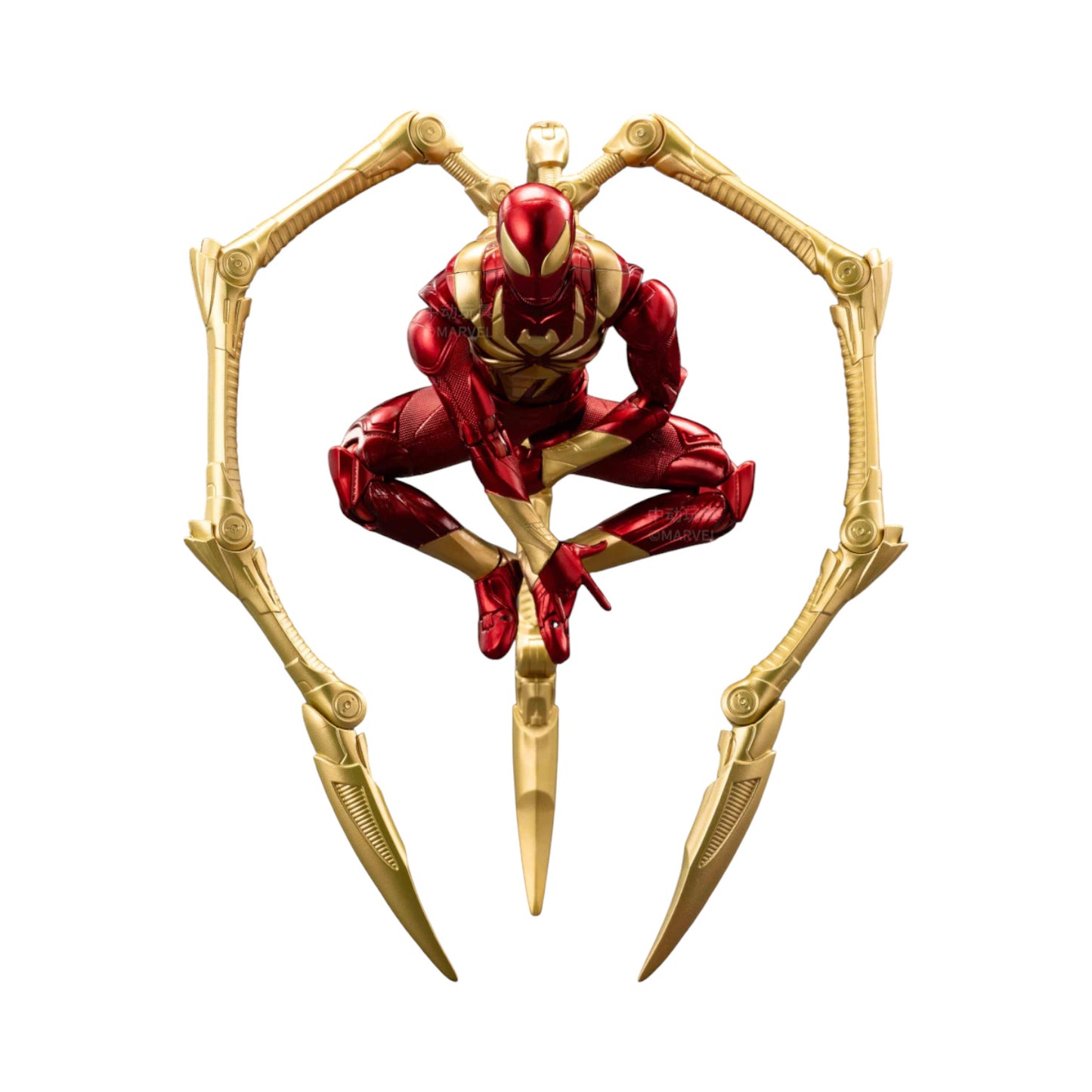 Iron Spider Armor Spiderman Figura de Acción Spiderman Avengers Deluxe ZD Toys 18 cm