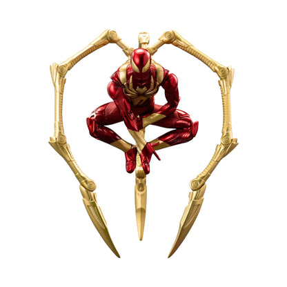 Iron Spider Armor Spiderman Figura de Acción Spiderman Avengers Deluxe ZD Toys 18 cm