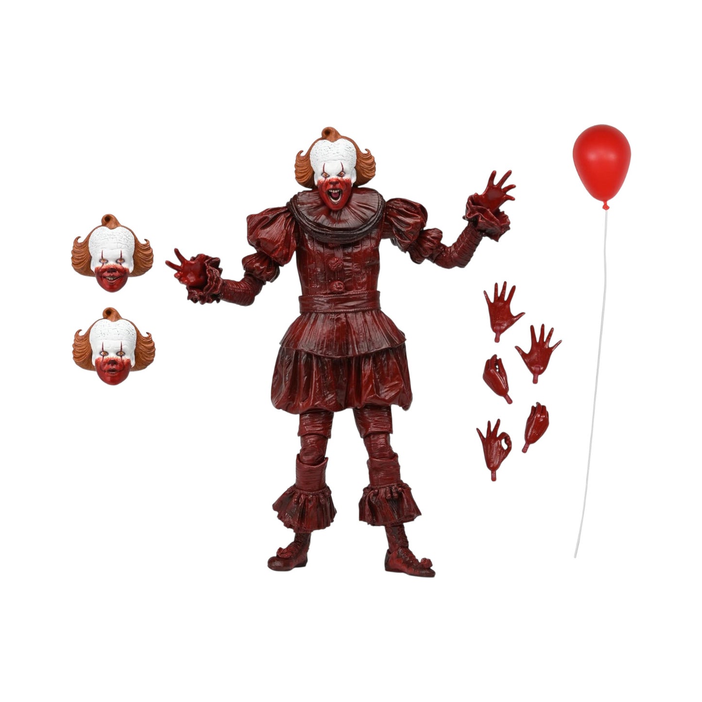 Blood Pennywise Figura De Acción Welcome To Derry Neca Ultimate 19 Cm