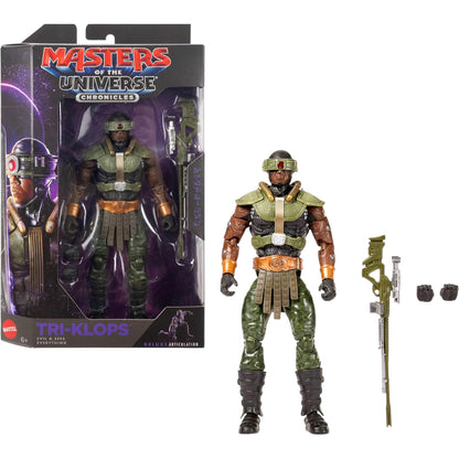 Triklops Figura De Accion Masters Of The Universe Chronicles Mattel 16 Cm