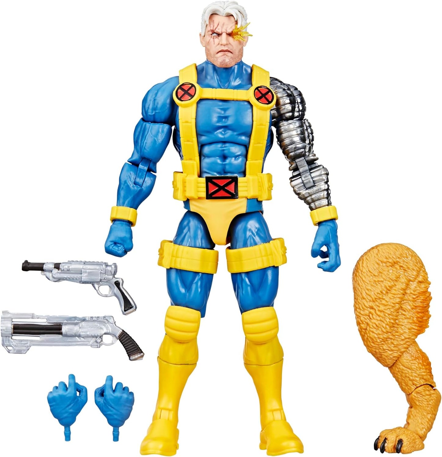 Cable Figura de Acción Deadpool Marvel Legends Hasbro 16 Cm BAF Zabu
