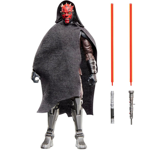 Maul Figura de Acción Star Wars Darth Maul Shadow Lord Black Series 16 cm