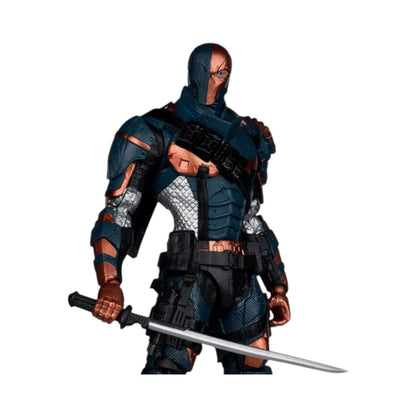 Deathstroke Figura De Acción Batman Arkham Origins Dc Multiverse Mcfarlane Toys 18 cm