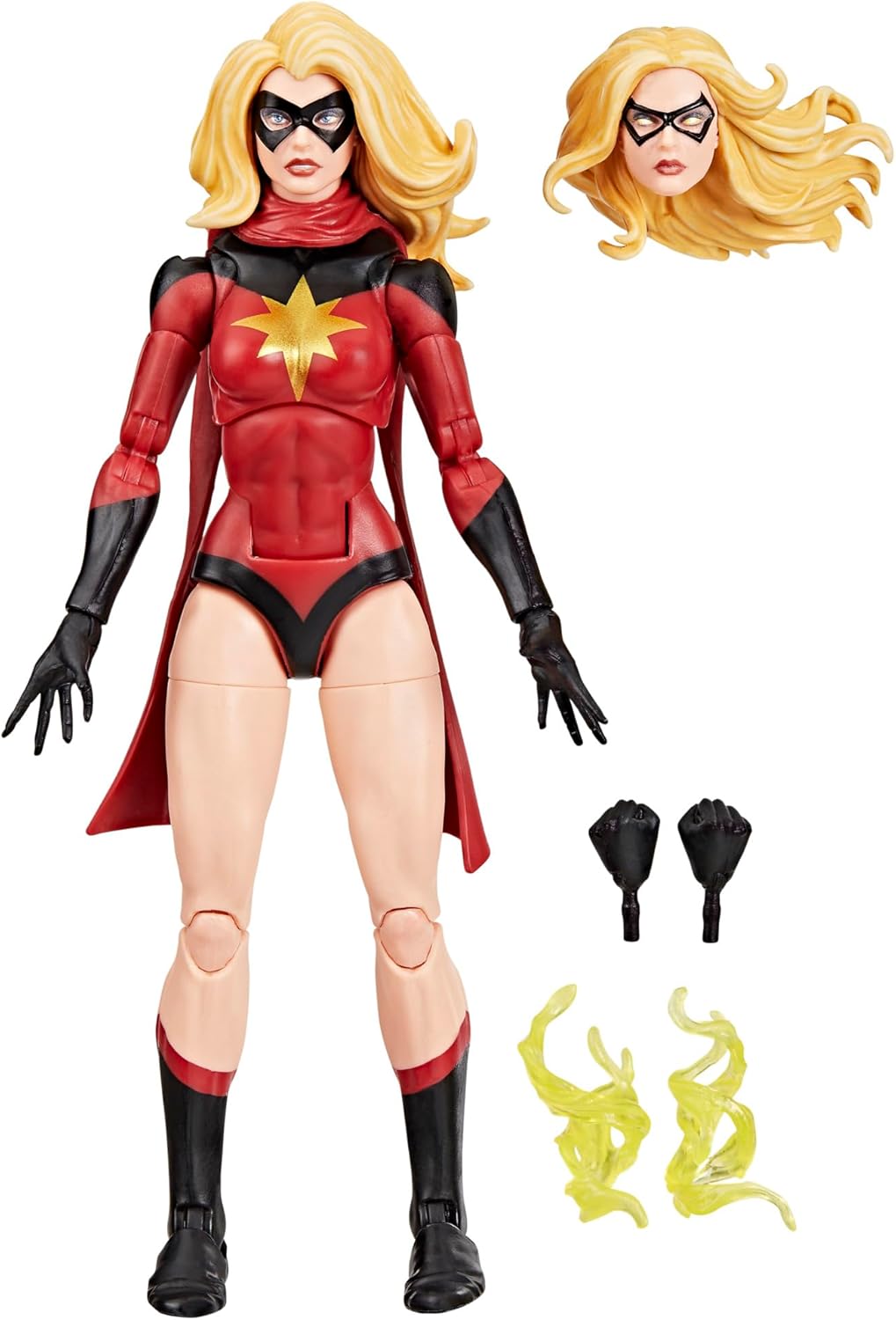 Warbird Figura de Accion Dark Avengers Cap Marvel Marvel Legends 16 Cm