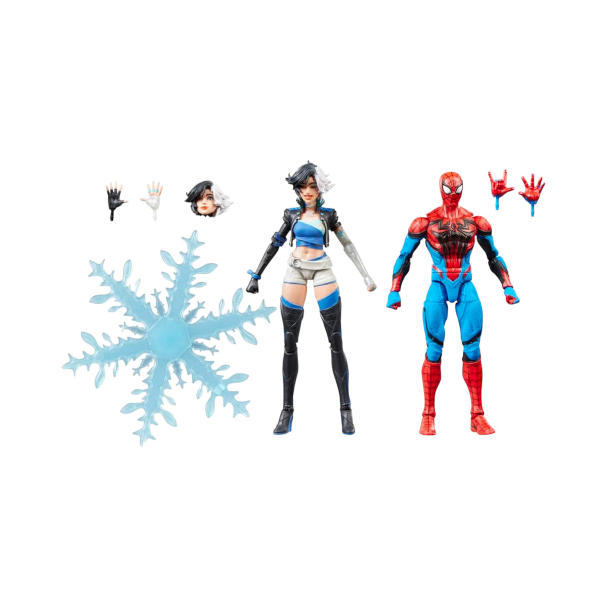 Spiderman & Luna Snow 2 Pack Figuras de Acción Marvel Rivals Marvel Legends 16 Cm