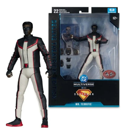 Mister Terrific Platinum Edition Figura De Acción Superman DC Mcfarlane Collector Edition 18 Cm