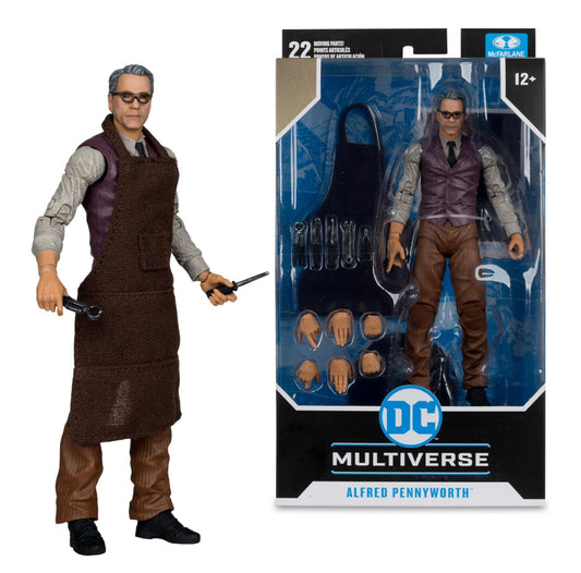 Alfred Pennyworth Figura de Acción Batman V Superman DC Multiverse Mcfarlane 18 cm