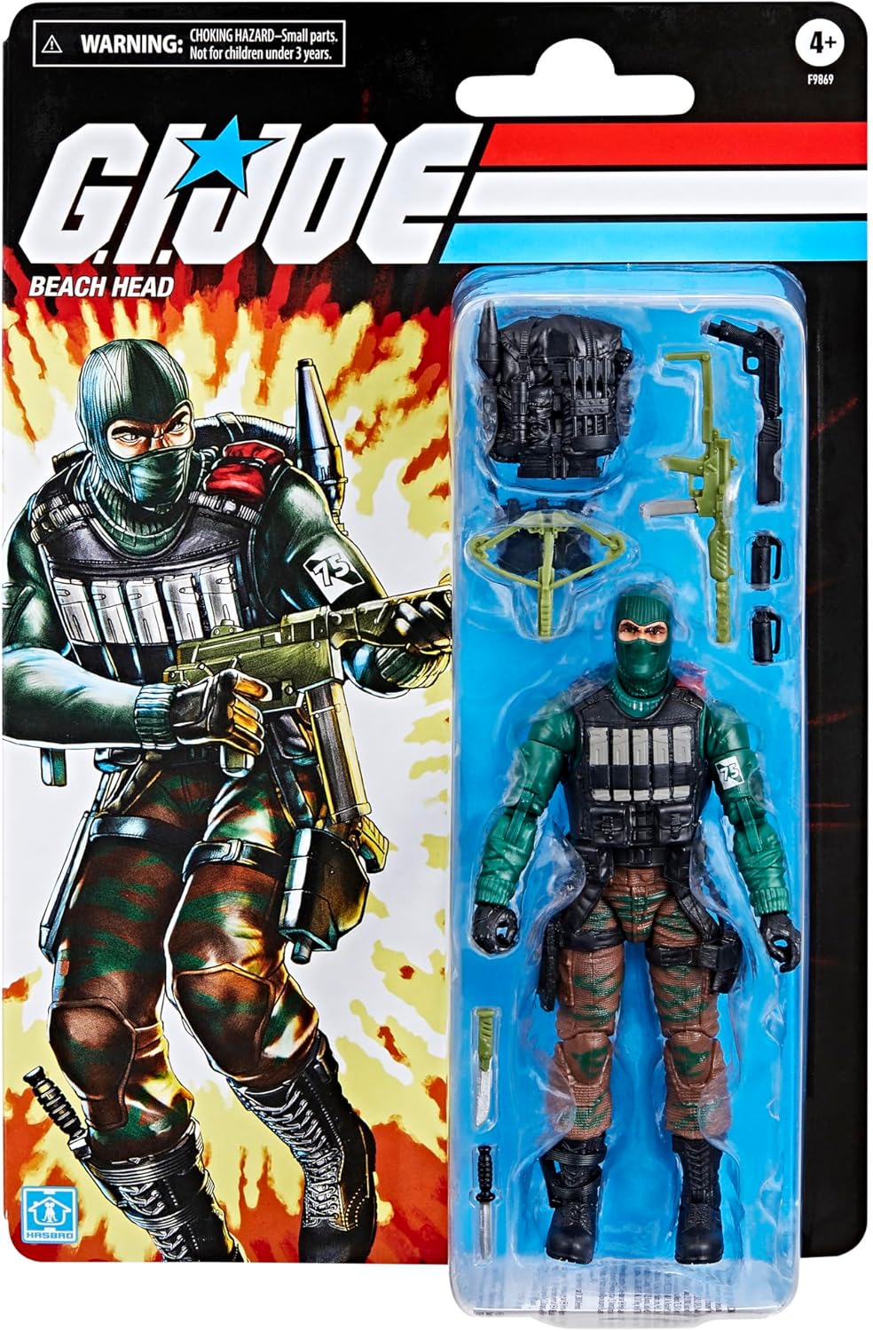 Beach Head Soldier Figura De Acción GI Joe Classified Hasbro 16 cm