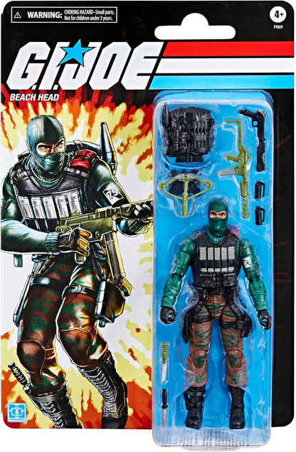 Beach Head Soldier Figura De Acción GI Joe Classified Hasbro 16 cm