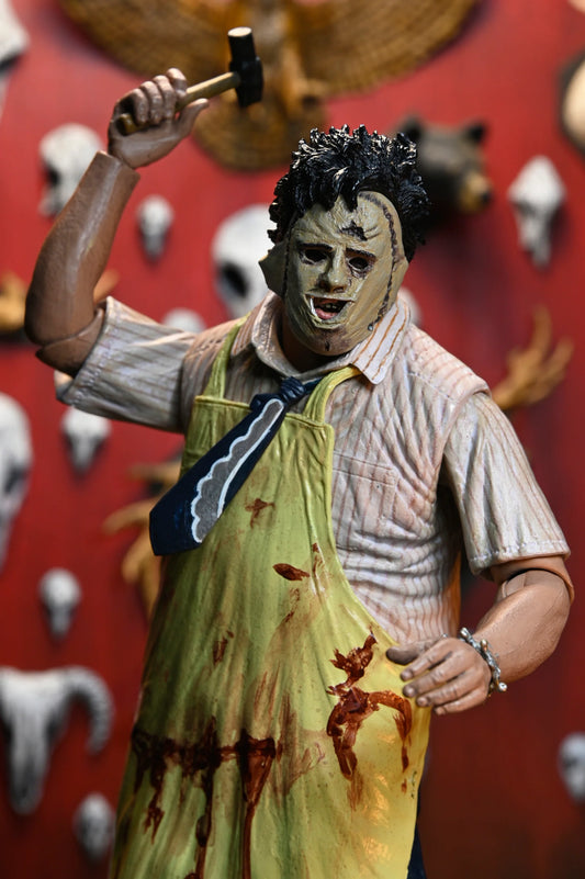 Leatherface Figura De Acción The Texas Chainsaw Massacre 50 Anniversary Neca Ultimate 18cm